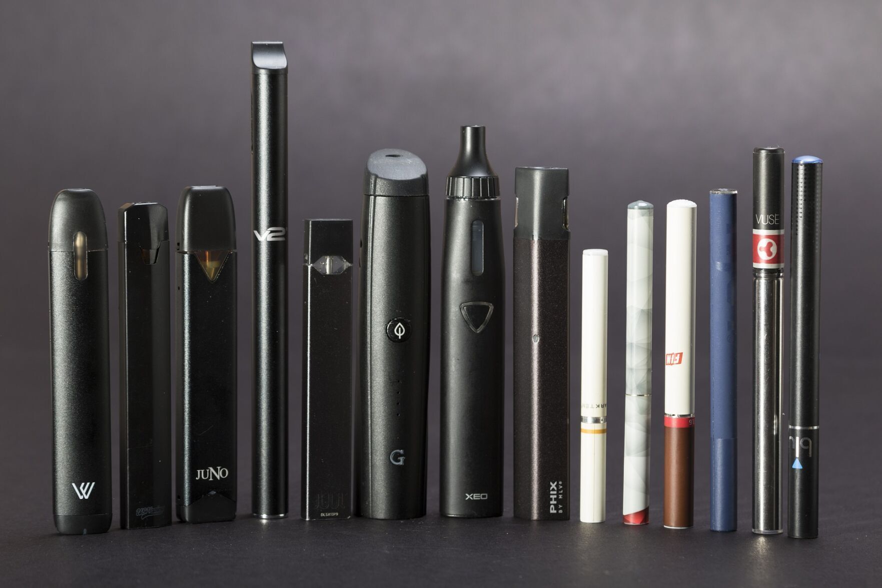 Electronic cigarettes and vaping devices